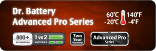 Dr. Battery Advanced Pro Series Battery