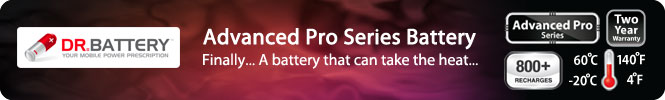 Dr. Battery Advanced Pro Series Battery
