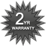 2 Year Warranty